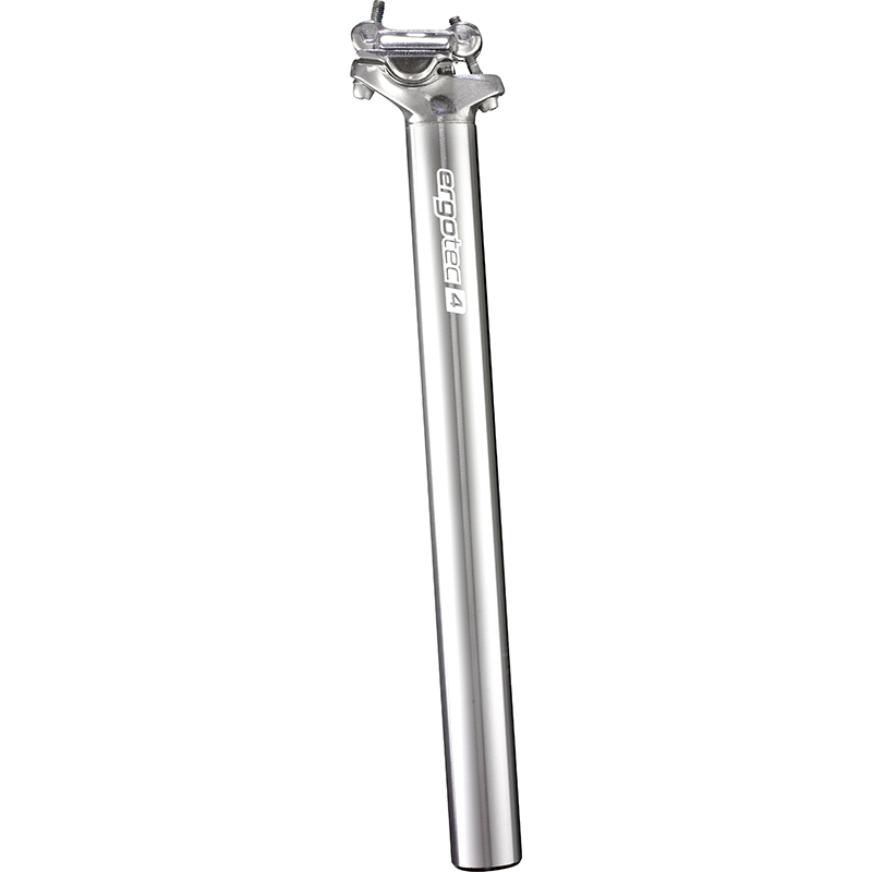300mm Long Silver 40mm deflection CONTEC Feather-Patent Seat Post Tour Ø 27,2 mm